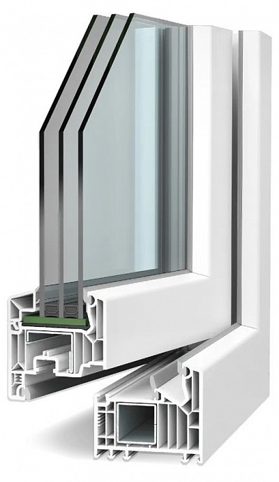 VEKA-Softline 82, Klasse A-Fensterprofil